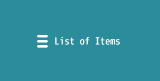 List of Items